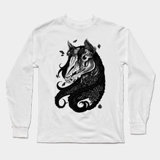 Saturnine - Grayscale Long Sleeve T-Shirt